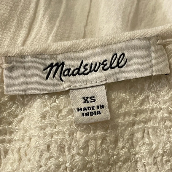 Madewell White Blouse - Picture 7 of 9